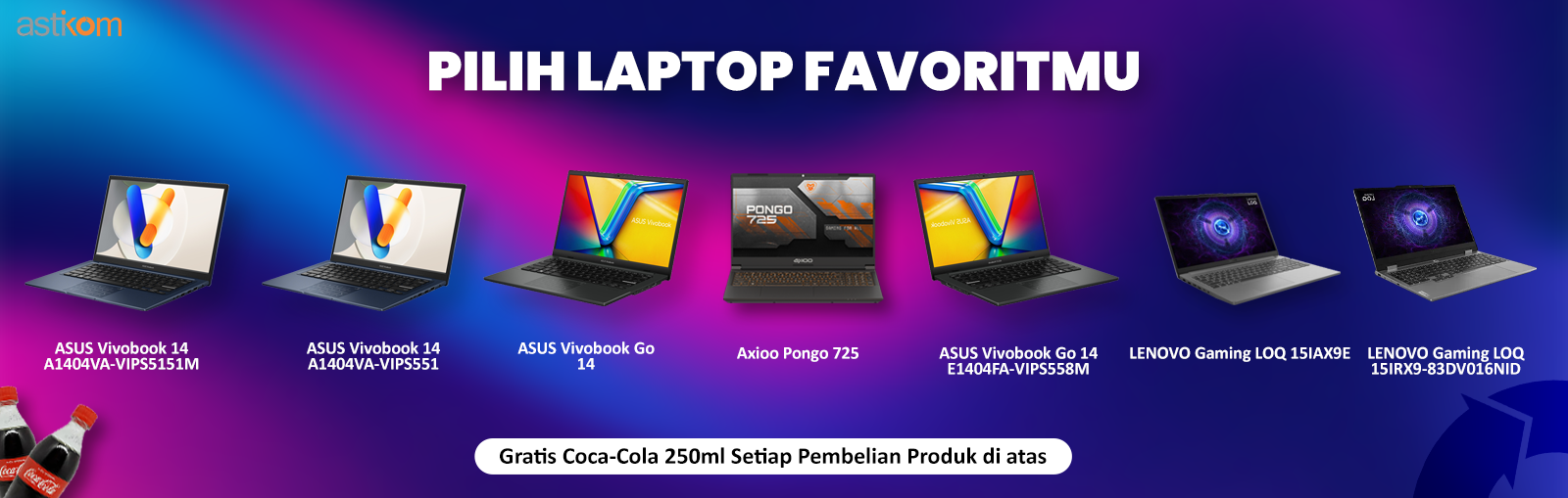 laptop cocacola