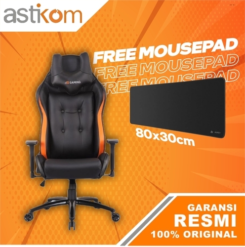 ONF Kursi Gaming Chair Digital Alliance Throne X KW G43 Black Orange Astikom